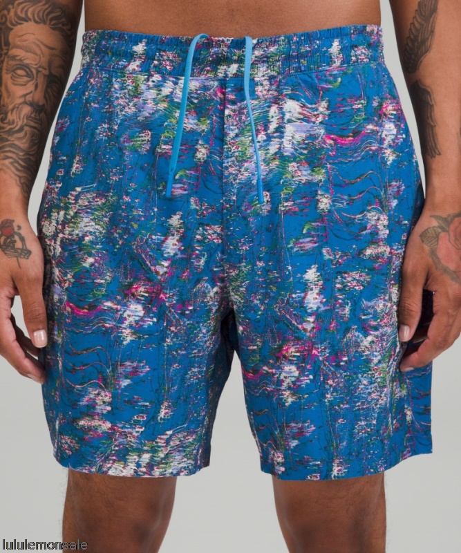 Lululemon Deutschland DELULU848 | Speed ​​Floral Pace Breaker Linerless Short 7